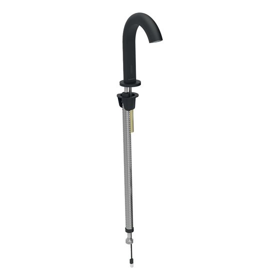 Geberit Piave Waschtischarmatur, Standmontage Mattschwarz, easy-to-clean