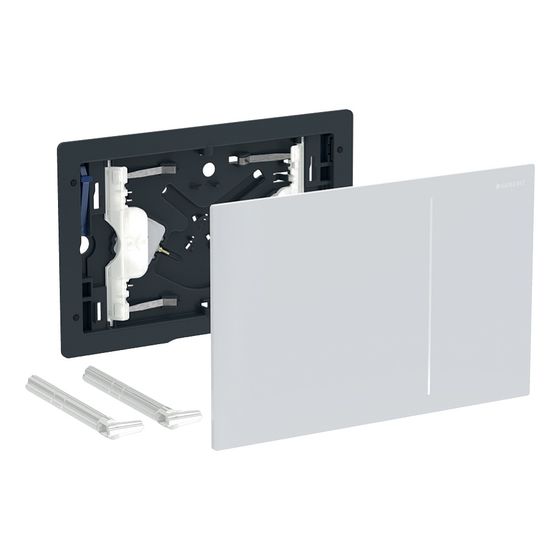 Geberit Sigma 70 Drückerplatte, 2-Mengen-Spülung, Weiß