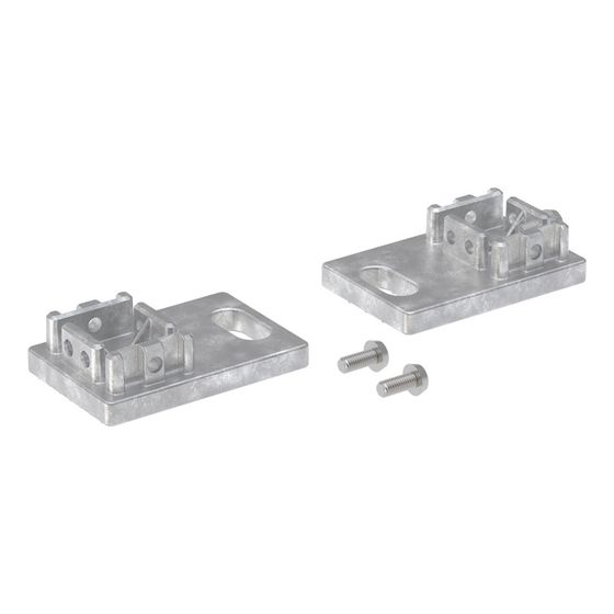 Geberit Duofix Set Fußplatten, 2 Stück