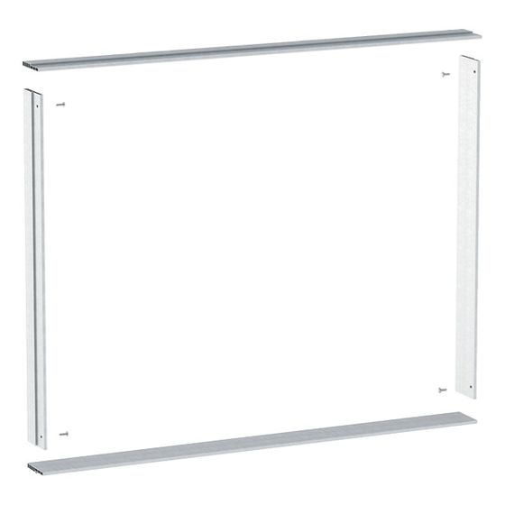 Geberit Bauschutz universell, für Rohbaubox für Geberit ONE Spiegelschrank mit Höhe 90cm