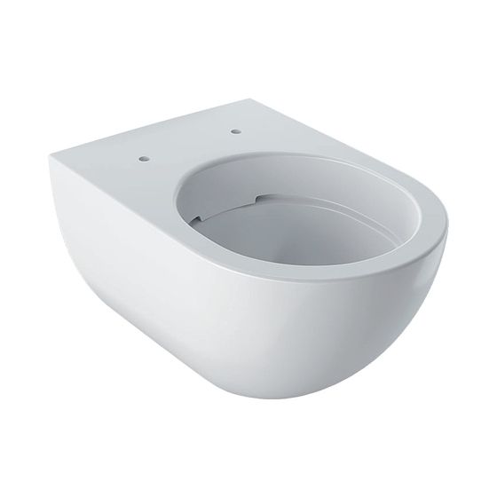Geberit Acanto Wand-WC Tiefspüler, geschlossene Form, Rimfree Tiefe 51cm, weiß/KeraTect