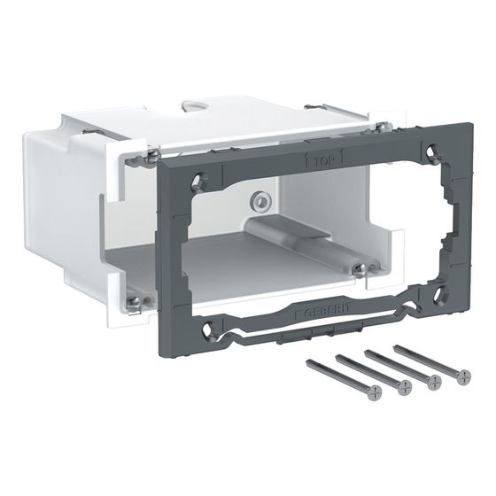 Geberit Rohbauset für Fernbetätigung eckiges Design, pneumatisch
