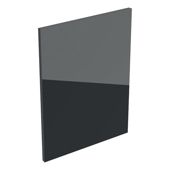 Geberit Tür für Acanto Unterschrank für Handwaschbecken Breite 40cm, Lava/Glas