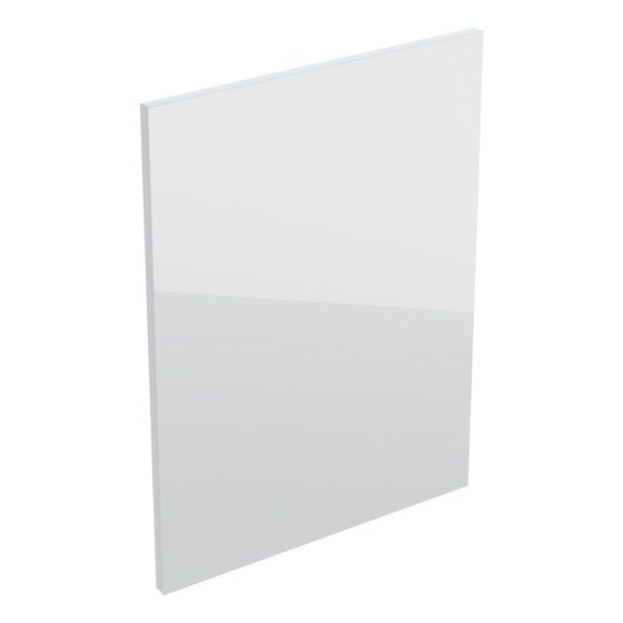 Geberit Tür für Acanto Unterschrank für Handwaschbecken Breite 40cm, Weiß/Glas