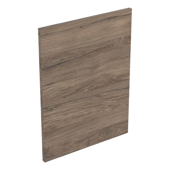 Geberit Tür für Acanto Unterschrank für Handwaschbecken Breite 40cm, Nussbaum hickory, Melamin Holzstruktur