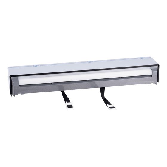 Geberit Spülkastendeckel, zu Monolith Plus Sanitärmodul für WC Schwarzchrom/Aluminium gebürstet, Betriebsspannung 4,1V DC