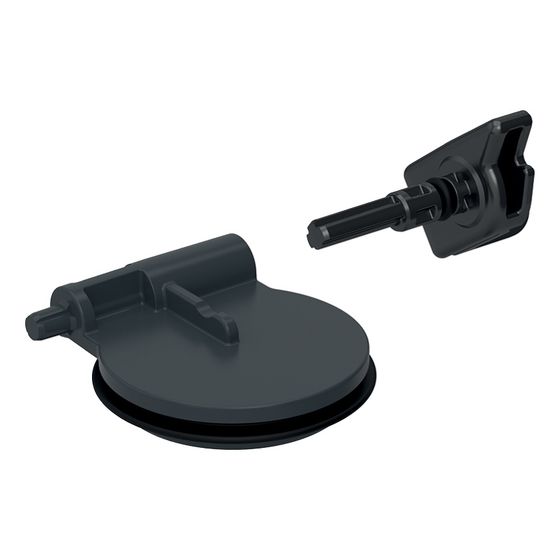 Geberit Ventilklappe, Dichtung, Ventilachse für ONE Waschtisch mit horizontalem Abgang