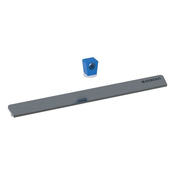 Geberit CleanLine 50 Duschrinne Abdeckung, Schwarzchrom
