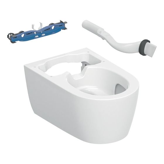 Geberit Wand-Dusch-WC für Geberit AquaClean Sela, Alpinweiß/KeraTect