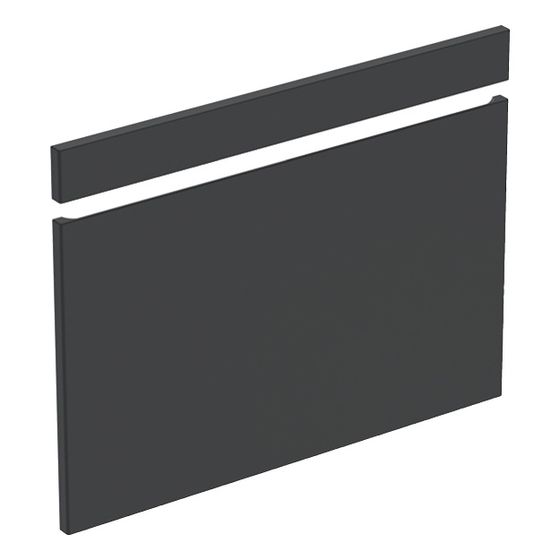 Geberit Renova Plan Set Fronten für Unterschrank für Waschtisch, ab Baujahr 2021, Breite 85cm, Lava lackiert matt