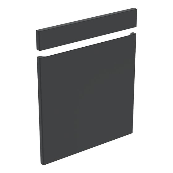 Geberit Renova Plan Set Fronten für Unterschrank für Waschtisch, ab Baujahr 2021, Breite 55cm, Lava lackiert matt
