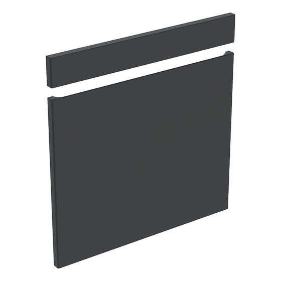 Geberit Renova Plan Set Fronten für Unterschrank für Waschtisch, ab Baujahr 2021, Breite 65cm, Lava lackiert matt