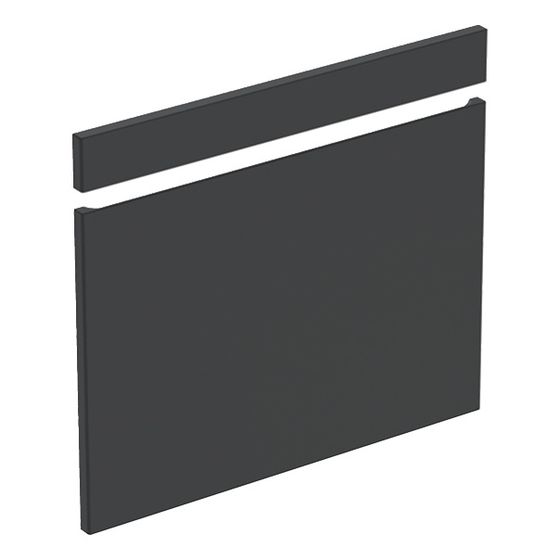 Geberit Renova Plan Set Fronten für Unterschrank für Waschtisch, ab Baujahr 2021, Breite 75cm, Lava lackiert matt