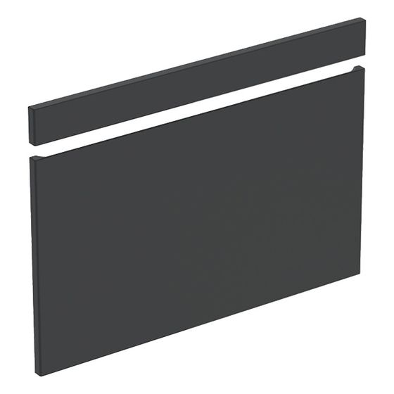 Geberit Renova Plan Set Fronten für Unterschrank für Waschtisch, ab Baujahr 2021, Breite 90cm, Lava lackiert matt