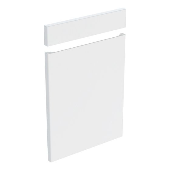 Geberit Renova Plan Set Fronten für Unterschrank für Handwaschbecken, ab Baujahr 2021, B 45cm, Weiß lackiert hochglänzend