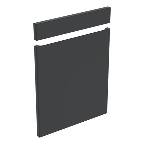 Geberit Renova Plan Set Fronten für Unterschrank für Handwaschbecken, ab Baujahr 2021, Breite 50cm, Lava lackiert matt