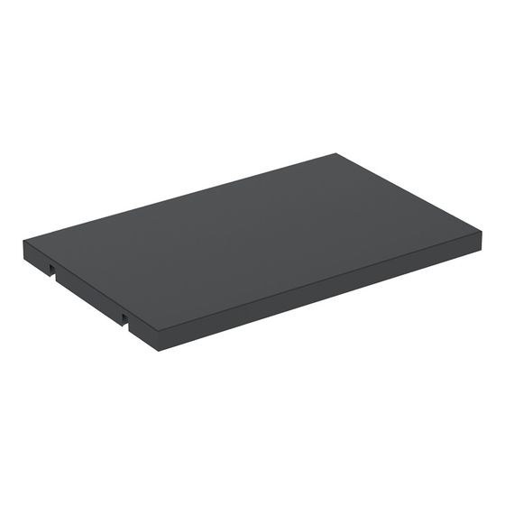 Geberit Renova Plan Einlegeboden für Unterschrank für Handwaschbecken, ab Baujahr 2021, Breite 36cm, Lava lackiert matt