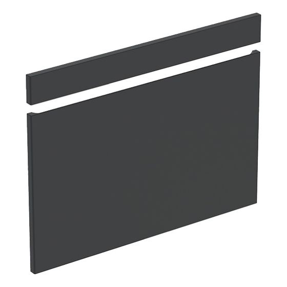 Geberit Renova Plan Set Fronten für Unterschrank für Möbelwaschtisch, ab Baujahr 2021, Breite 80cm, Lava lackiert matt