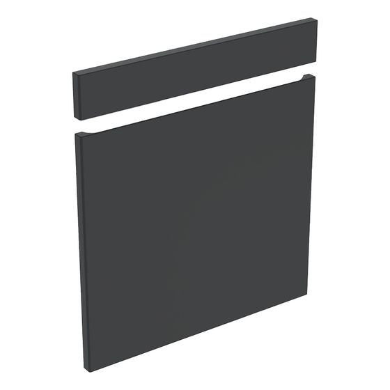Geberit Renova Plan Set Fronten für Unterschrank für Möbelwaschtisch, ab Baujahr 2021, Breite 55cm, Lava lackiert matt