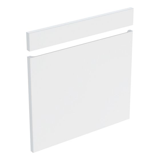 Geberit Renova Plan Set Fronten für Unterschrank für Möbelwaschtisch, ab Baujahr 2021, B 60cm, Weiß lackiert hochglänzend