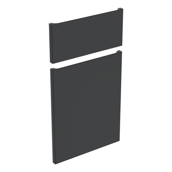 Geberit Renova Plan Set Schubladenfront, eine Tür für Seitenschrank, ab Baujahr 2021, Höhe 70cm, Lava lackiert matt