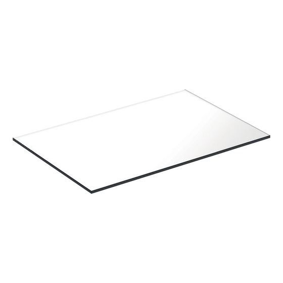 Geberit Renova Plan oberer Glaseinlegeboden für Hochschrank, ab Baujahr 2021, Breite 35,3cm, Tiefe 23,6cm