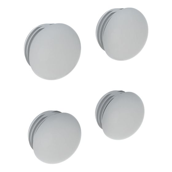 Geberit Set Steckpuffer für WC-Deckel, Geberit AquaClean 5000/5000plus, Manhattan, 4 Stück