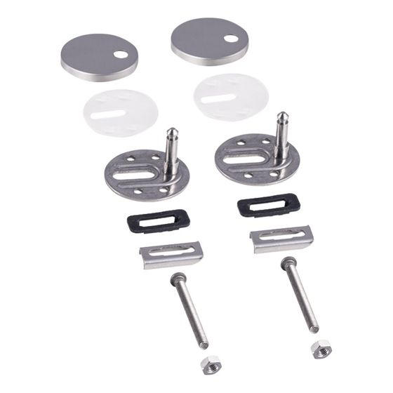 Geberit Set Fixierbolzen für WC-Sitz Quick-Release-Scharniere mit zentraler Entriegelung, 2 Stück