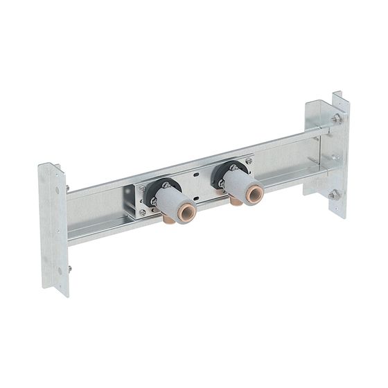 Geberit Duofix Traverse für Wandarmatur Aufputz, variable Armaturenposition, für Trockenbau
