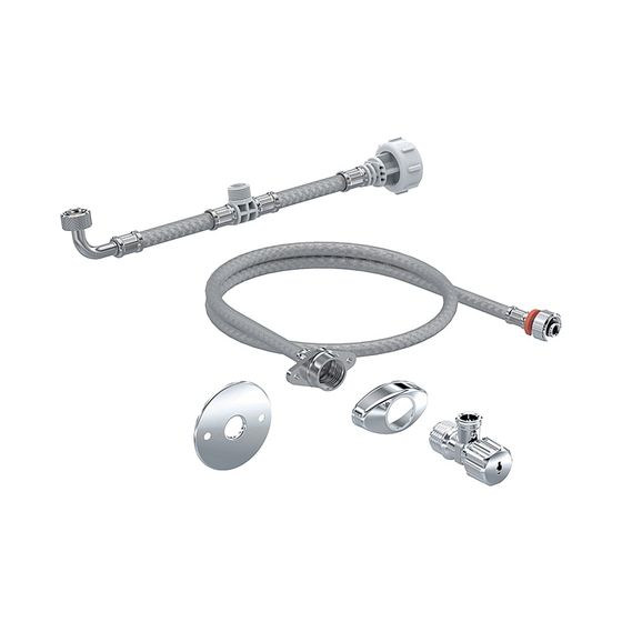 Geberit Wasseranschlussset für Unterputz-Spülkästen 12cm/15cm, für Geberit AquaClean Tuma WC-Aufsätze