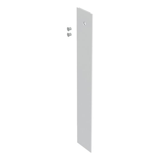 Geberit Seitenverkleidung für Geberit AquaClean Mera Classic WC-Komplettanlage Stand-WC Hellgrau