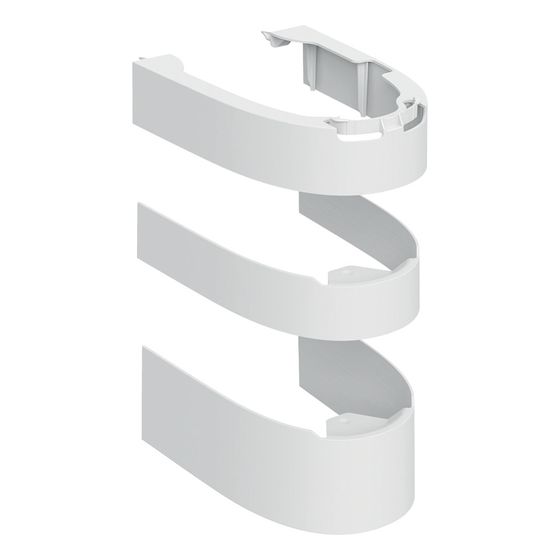 Geberit Set Abdeckung unten, für Geberit AquaClean Mera Classic WC-Komplettanlage Stand-WC, Alpinweiß