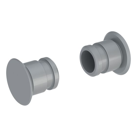 Geberit Set Fixierbolzen für Seitenverkleidung, Geberit AquaClean Mera Classic WC-Komplettanlage Stand-WC, 2 Stück