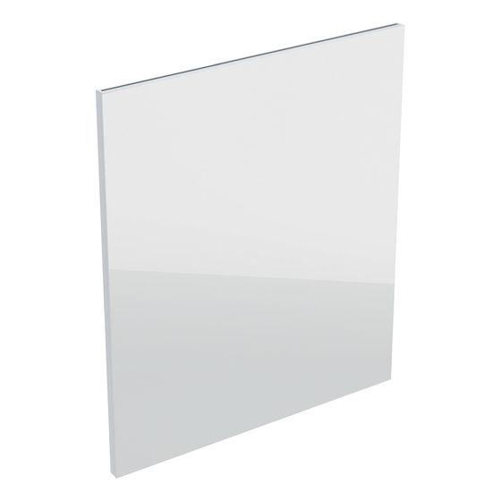 Geberit Schubladenfront für Acanto Unterschrank für Handwaschbecken Breite 45cm, Weiß/Glas