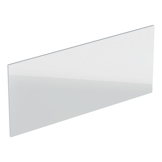 Geberit Schubladenfront für Acanto Unterschrank für Waschtisch Breite 120cm, Weiß/Glas