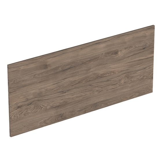 Geberit Schubladenfront für Acanto Unterschrank für Waschtisch Breite 120cm, Nussbaum hickory, Melamin Holzstruktur