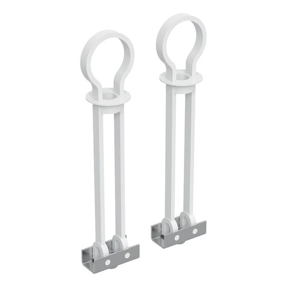 Geberit Set Klappdübel für Adapterplatte für Geberit AquaClean, 2 Stück