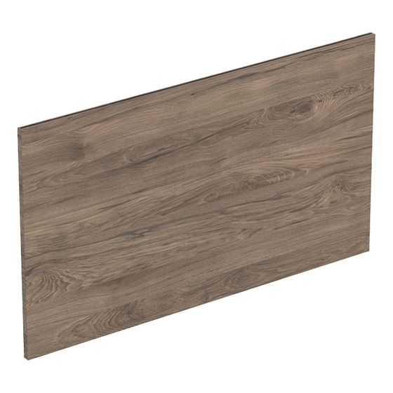 Geberit Schubladenfront für Acanto Unterschrank für Waschtisch Breite 90cm, Nussbaum hickory, Melamin Holzstruktur