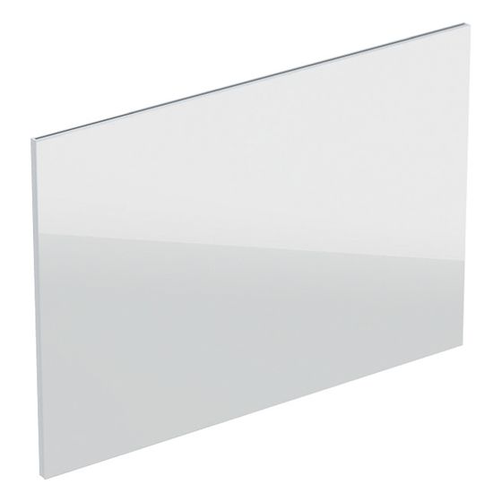 Geberit Schubladenfront für Acanto Unterschrank für Waschtisch Breite 75cm, Weiß/Glas