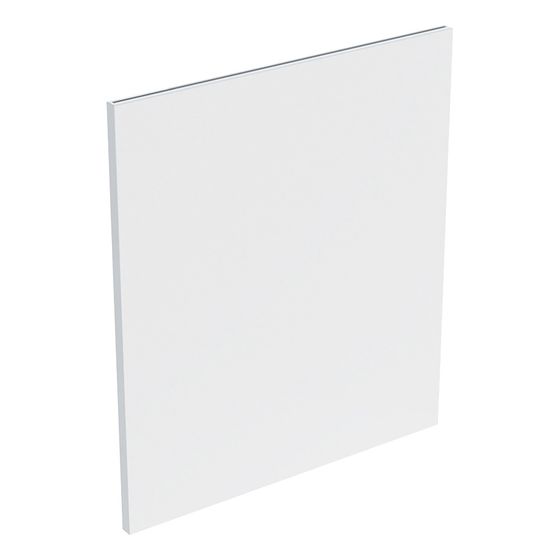 Geberit Schubladenfront für Acanto Seitenschrank mit 2 Schubladen, Breite 45cm, Weiß, lackiert hochglänzend