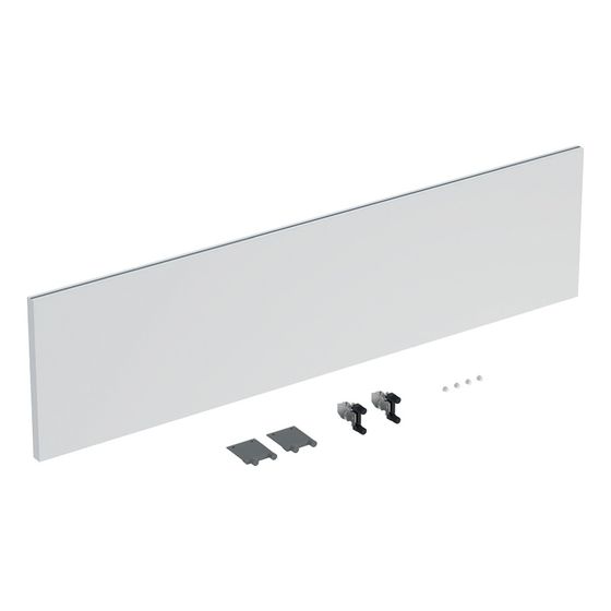 Geberit iCon Schubladenfront für Unterschrank für Waschtisch, 1 Schublade, Weiß, Breite Waschtisch 90cm/lackiert matt