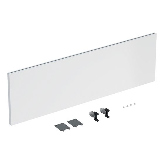 Geberit iCon Schubladenfront für Unterschrank für Waschtisch, 1 Schublade, Weiß, B Waschtisch 75cm/lackiert hochglänzend