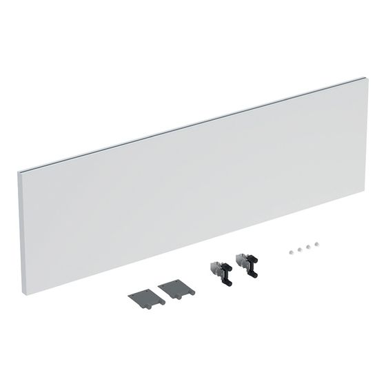 Geberit iCon Schubladenfront für Unterschrank für Waschtisch, 1 Schublade, Weiß, Breite Waschtisch 75cm/lackiert matt