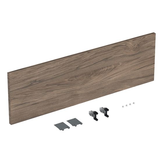 Geberit iCon Schubladenfront für Unterschrank für Waschtisch, 1 Schublade, B Waschtisch 75cm, Nussbaum/Melamin Holzstruktur