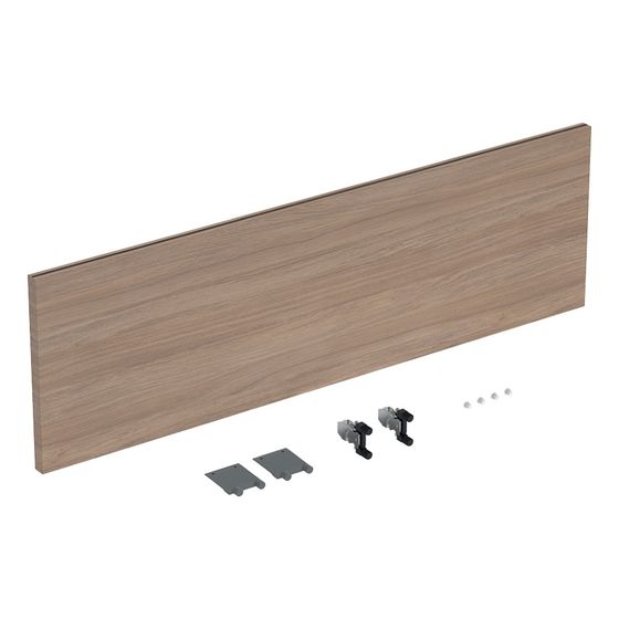 Geberit iCon Schubladenfront für Unterschrank für Waschtisch, 1 Schublade, Breite Waschtisch 75cm, Eiche Melamin Holzstruktur