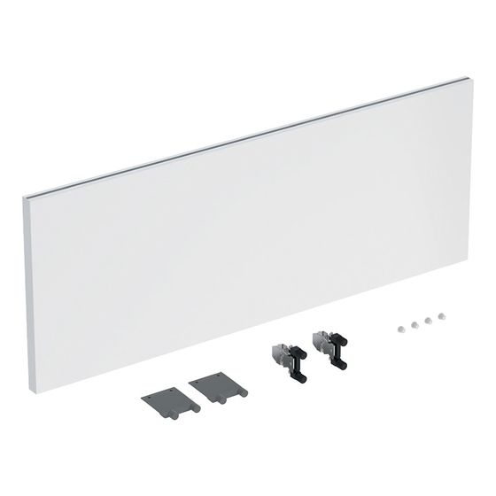 Geberit iCon Schubladenfront für Unterschrank für Waschtisch, 1 Schublade, Weiß, B Waschtisch 60cm/lackiert hochglänzend