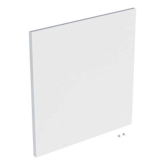 Geberit iCon Tür Unterschrank für Handwaschbecken, 1 Tür, Weiß, Waschtisch 38cm/lackiert hochglänzend, Türanschlag rechts
