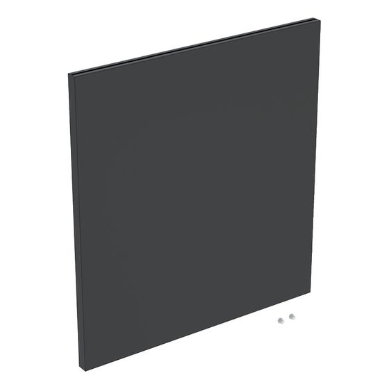 Geberit iCon Tür Unterschrank für Handwaschbecken, mit 1 Tür, Breite Waschtisch 38cm, Lava lackiert matt, Türanschlag links