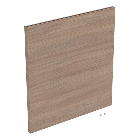 Geberit iCon Tür Unterschrank für Handwaschbecken, 1 Tür, B Waschtisch 38cm, Eiche/Melamin Holzstruktur, Türanschlag rechts
