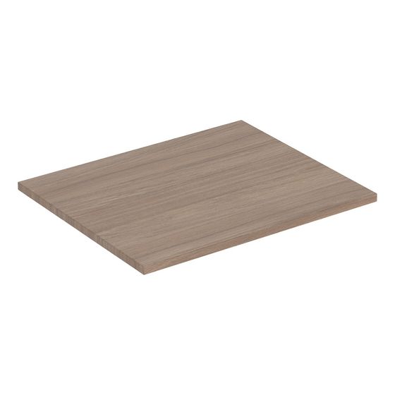 Geberit iCon Einlegeboden für Seitenelement Tiefe 24,6cm, Eiche Melamin Holzstruktur